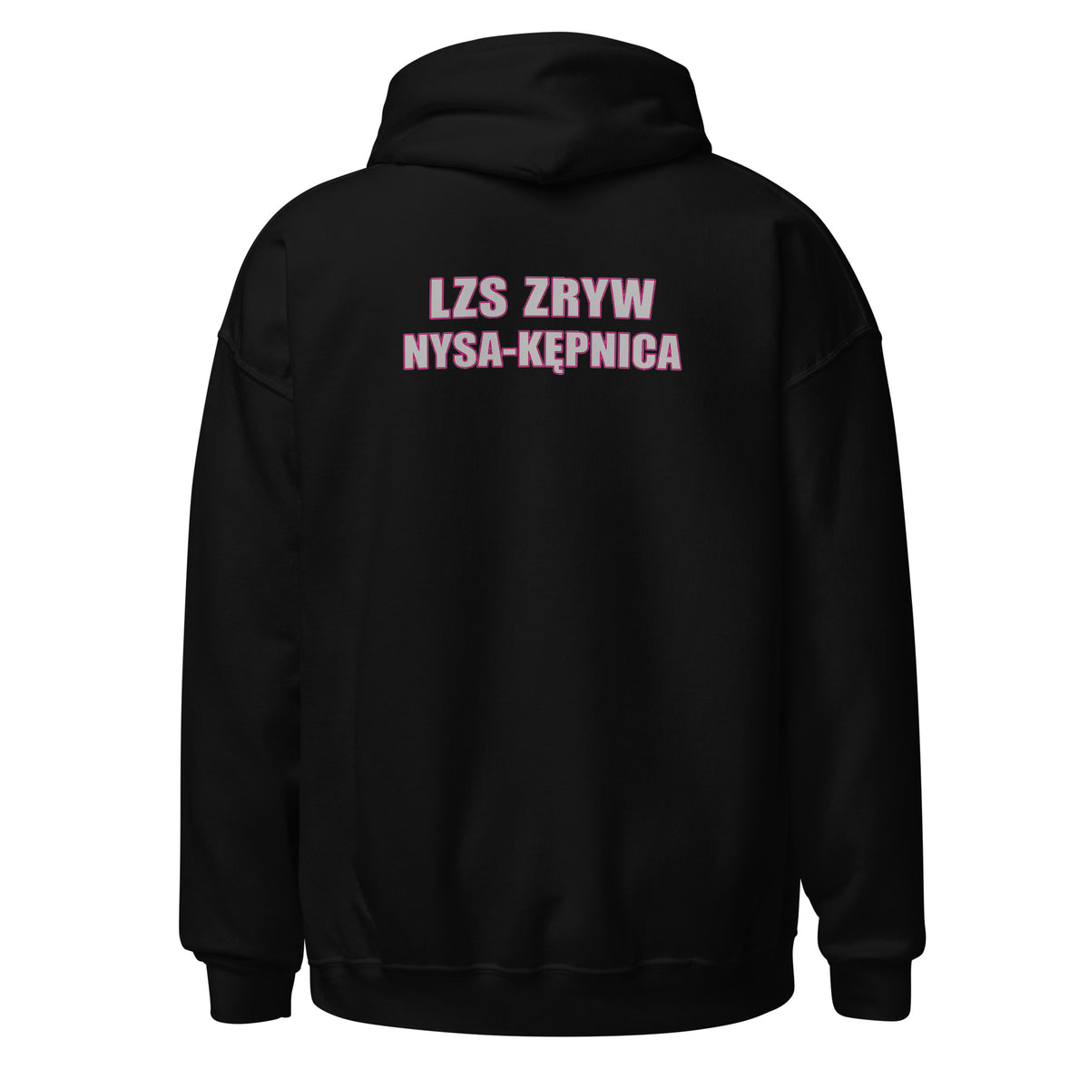 Bluza z kapturem LZS ZRYW Nysa-Kępnica - widok z tyłu